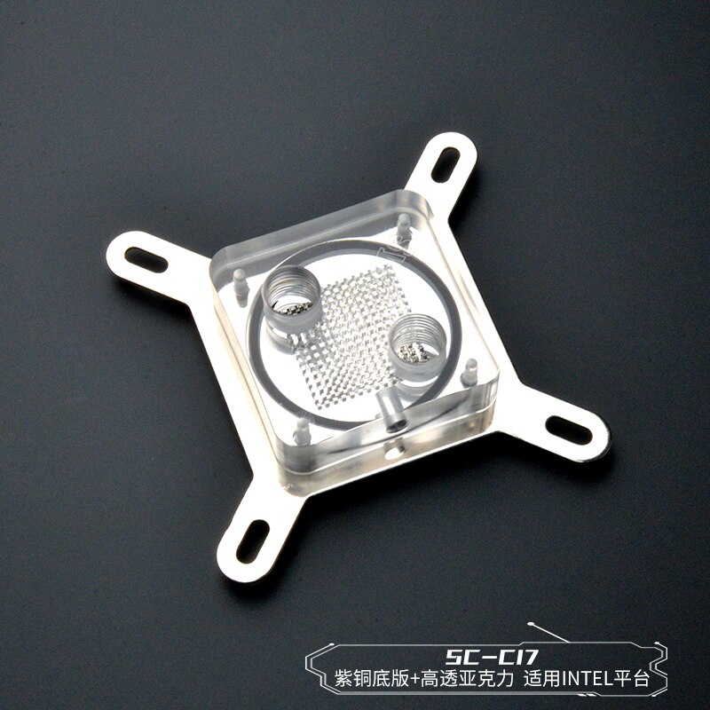 CPU Block Computer Water Coolings System G1/4 Block Cooler For Processor Universal for Intel CPU Water Cooling Block