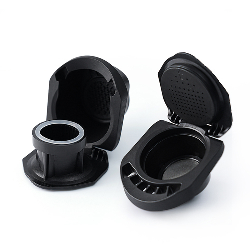 Adattatore per caffè ICafilas Adattatore per capsula riutilizzabili Dolce gusto con accessori per macchine da caffè Genio S ottavino: Borgogna