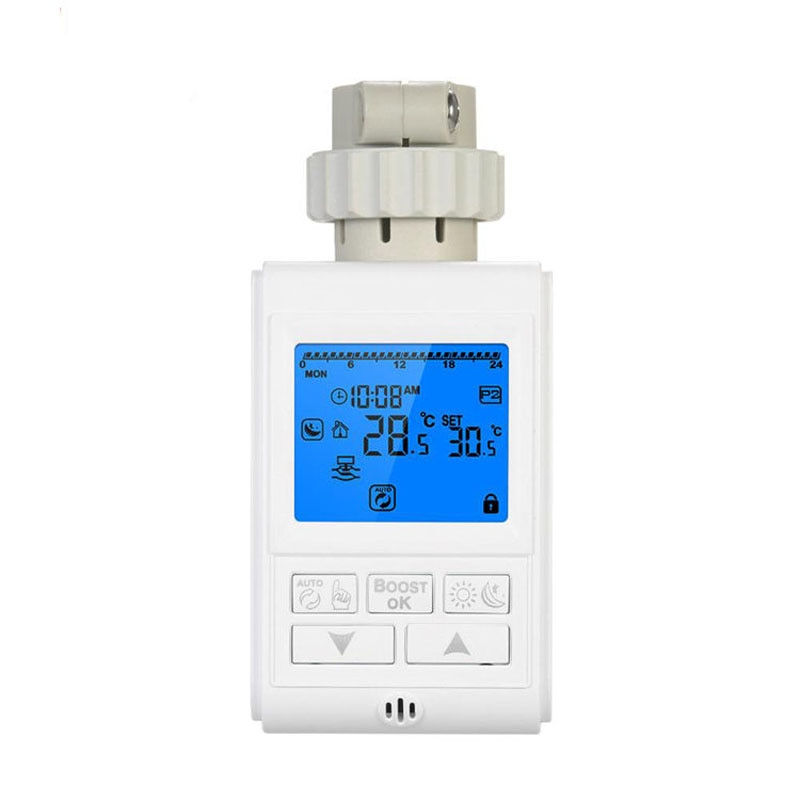 Programmable Thermostat Timer TRV Thermostatic Radiator Valve Actuator Thermostat Heater Thermoregulator Temperature Controlling