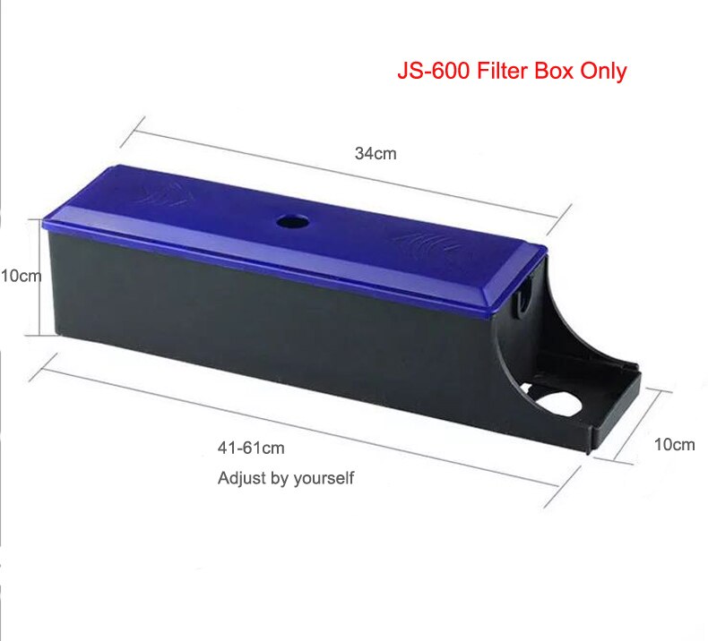 Sunsun 110-240V JS 400/600 Aquarium Upper Filter Ultra-quiet Submersible Pump Fish Tank Circulation Pump External Filter Box: JS600 Box Only