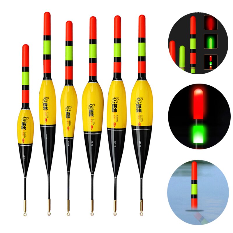 Luminous Electric Fishing Floats Bobber Big Carp Rock High Sensitivity Long Casting Buoy Outdoor Night Sea Fishing Accessories