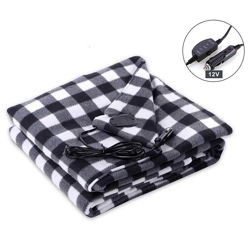 Elektrische Auto Deken-Verwarmde 12 Volt Fleece Reizen Gooi Voor Auto En Rv-Geweldig Voor Koud Weer, bumperkleven, En Emergency Kits B