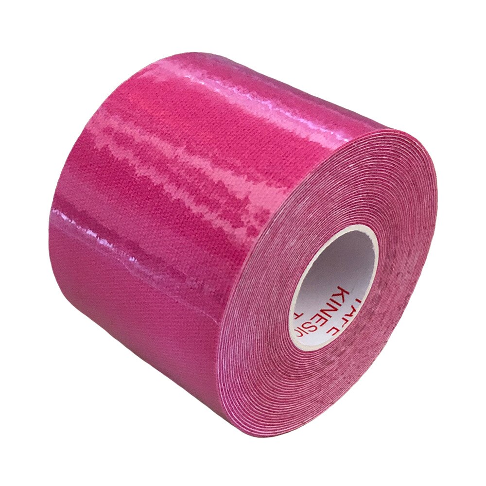 10 rollen Elastischen Sport Band Kinesiologie Band Klebstoff Bandage Knie Ellenbogen Muscle Protector 15 Farben: Pink
