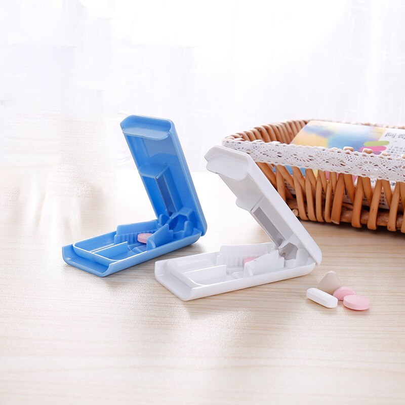 Tablet Divider Portable Pill Cutter Divider Pill Storage Box Medi... – Grandado