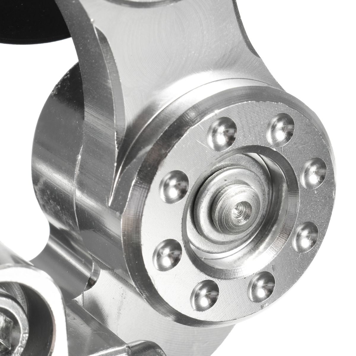 Universal motorcykel aluminium rullejustering kædestrammer til chopper atv dirt bike