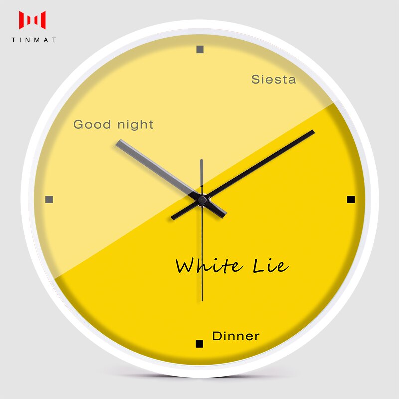 Nordic Digital Wall Clocks Living Room Silent Quartz Clocks Bedrooms Yellow Wall Clocks Relojes De Pared Home Decor Bb50wc: 6