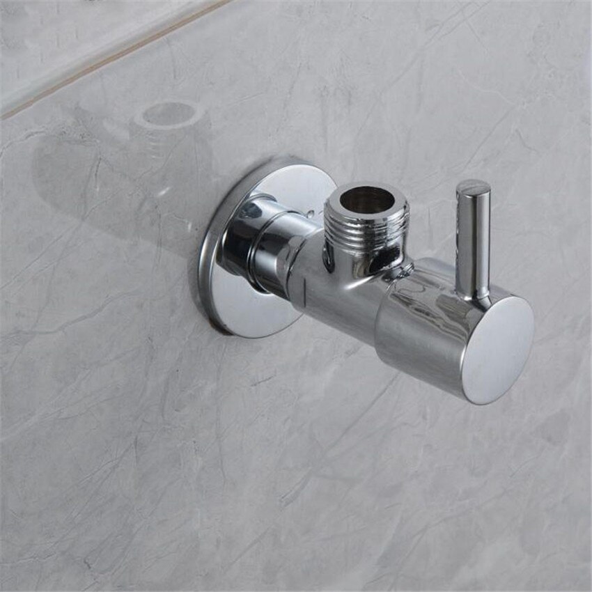 1/2 Inch Angle Valve Faucet Brass Water Heater Angle Filling Valves /Cold Valve Water Faucets Bathroom Kitchen Accessories