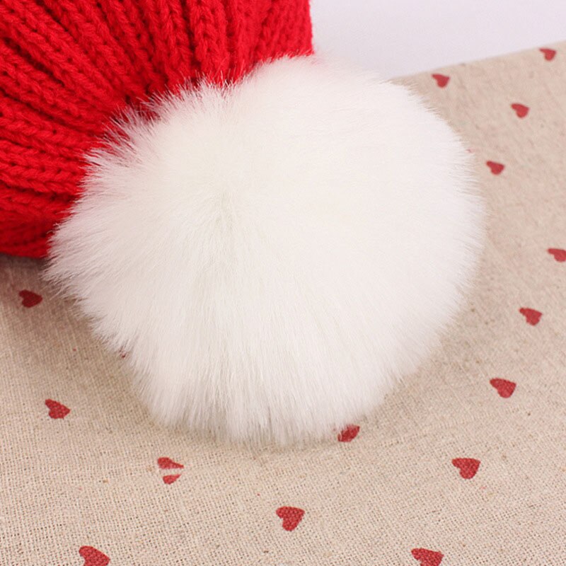 Pompon baby muts winter gebreide kinder baby meisjes muts warme zachte kinderen peuter meisjes muts muts casquette enfant