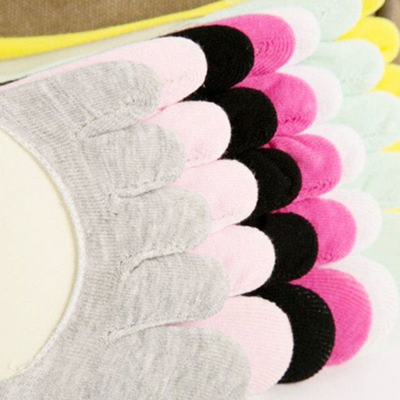 5 Paar Tabi-Socken Für Kinder - Bunte Zehensocken Mit Regenbogen-Muster