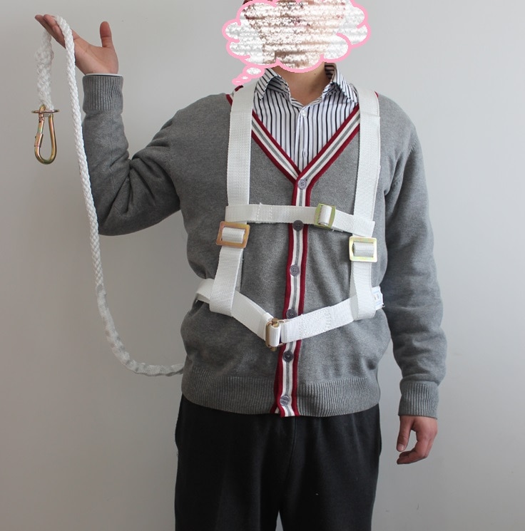 1.7M---1.8M Outdoor safety belt hiking altitude harness for mountaineering climbing, electrican pole waist , lifting sling