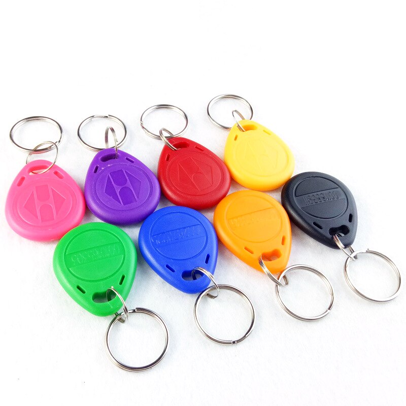 125Khz RFID Keychain Card TK4100 ID Keychain Access Control Time Attendance Card Community Elevator Card Access Control ID Cards