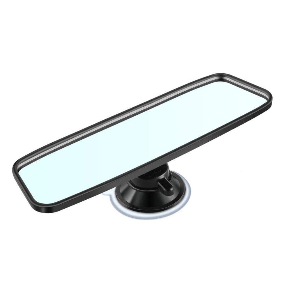espejo retrovisor Universal para coche, espejo retrovisor de gran angular, espejo retrovisor Interior trasero para coche con ventosa de PVC CZC-100