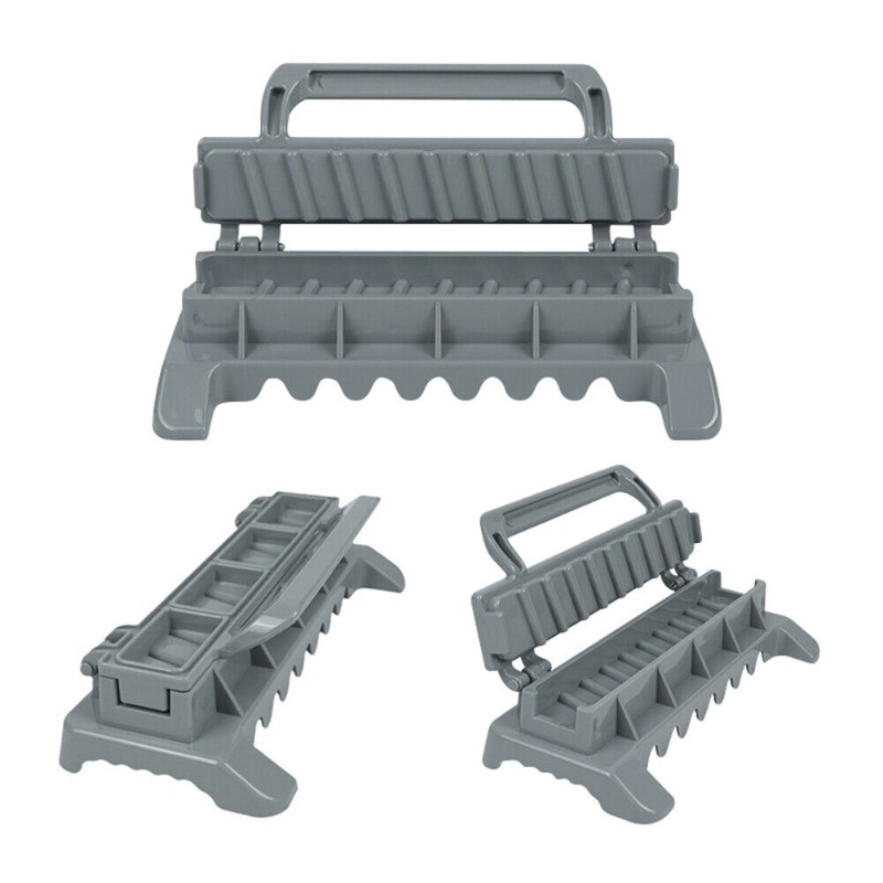 Kebab Maker BBQ Tools Meat Skewer Machine Kebab Press Maker Preparation Plastic Kabab Manual Kabob Mould Outdoor Camping Tools