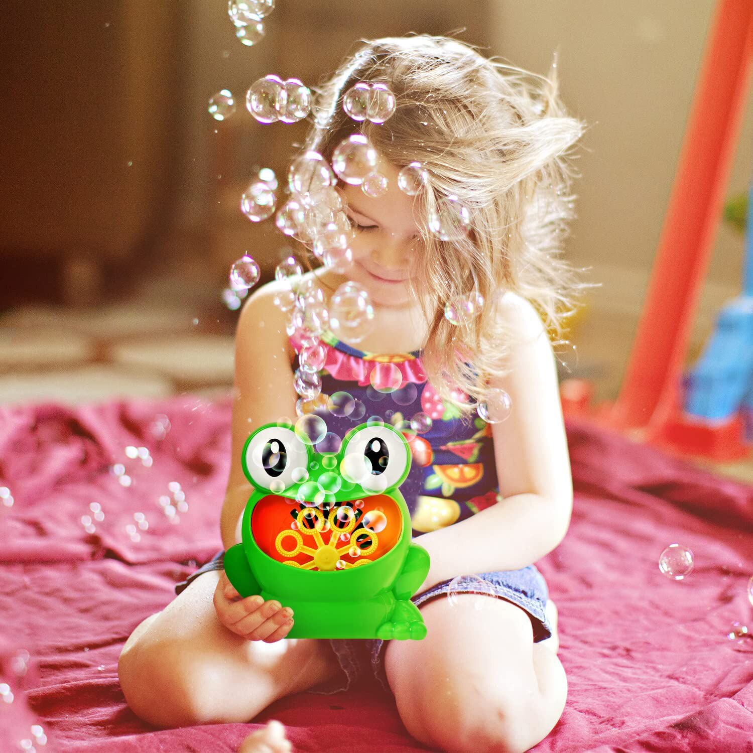 Ventilatore automatico della bolla del ventilatore automatico della bolla della macchina della bolla per i bambini per il gioco all&#39;aperto dell&#39;interno del giardino della festa di compleanno