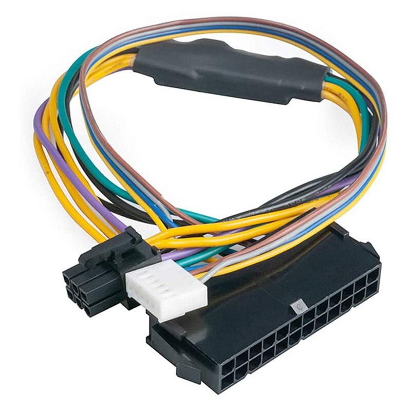 ATX-Adaptador de fuente de alimentación PSU, Conector de Cable principal de 24 pines hembra a 6 pines macho, 6 pines, PCI-E, para HP Elite 8100, 8200, 8300, 800G1