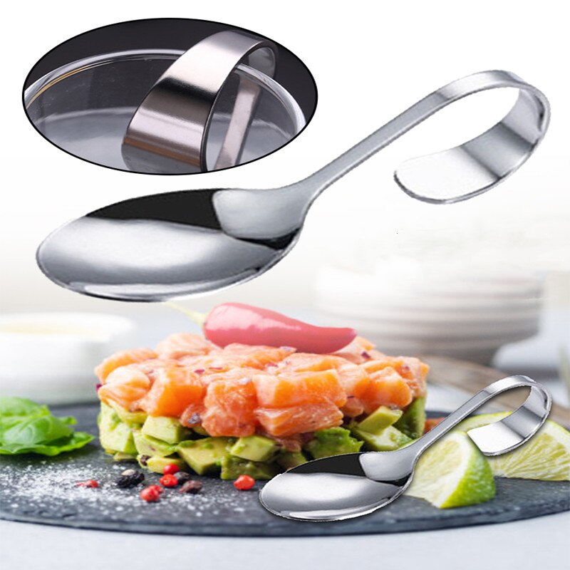 1 Piece Stainless Steel Curved Handle Scoop Serving Scoop