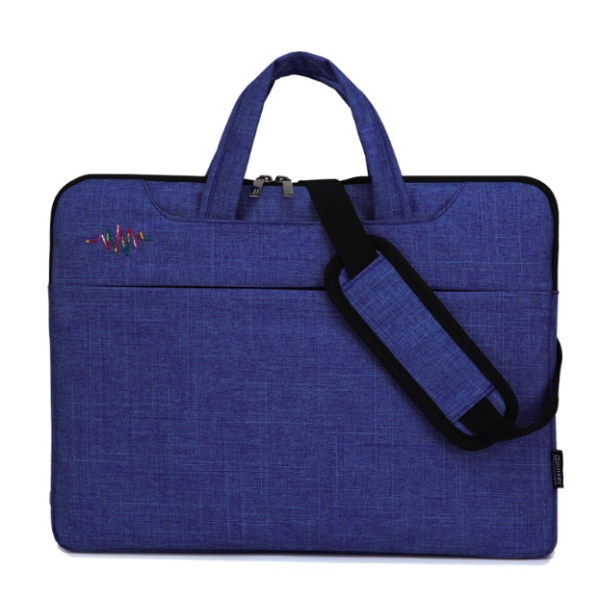 Handtasche Schulter Taschen Für Macbook 12 13 15 zoll Laptop Tasche Fall Business Für Xiaomi Dell Asus HP Acer Laptop fall Notebook tasche: Blau / 15inch