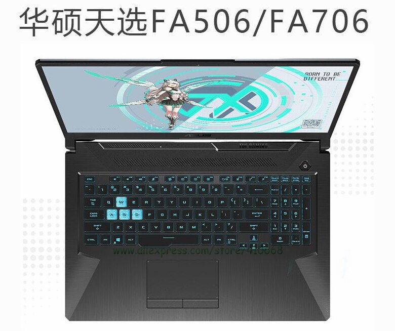 For ASUS TUF Gaming A15 FA506 FA506iu FA506iv Fa506ii / Asus TUF A17 FA706 Fa706ii FA706iu PLUS Laptop Silicone Keyboard Cover