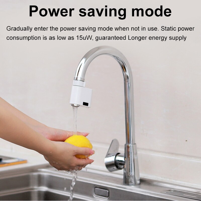 Smart Sensor Faucet Infrared Sensor Automatic Water Saver Tap USB Charge Inductive Faucet Kitchen Bathroom Nozzle Tap