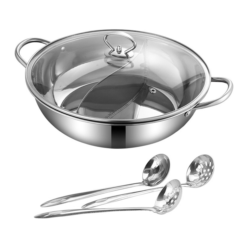 1 set of Multi-purpose Pot Restaurant Soup Pot Kitchen Pot Cooking Pot