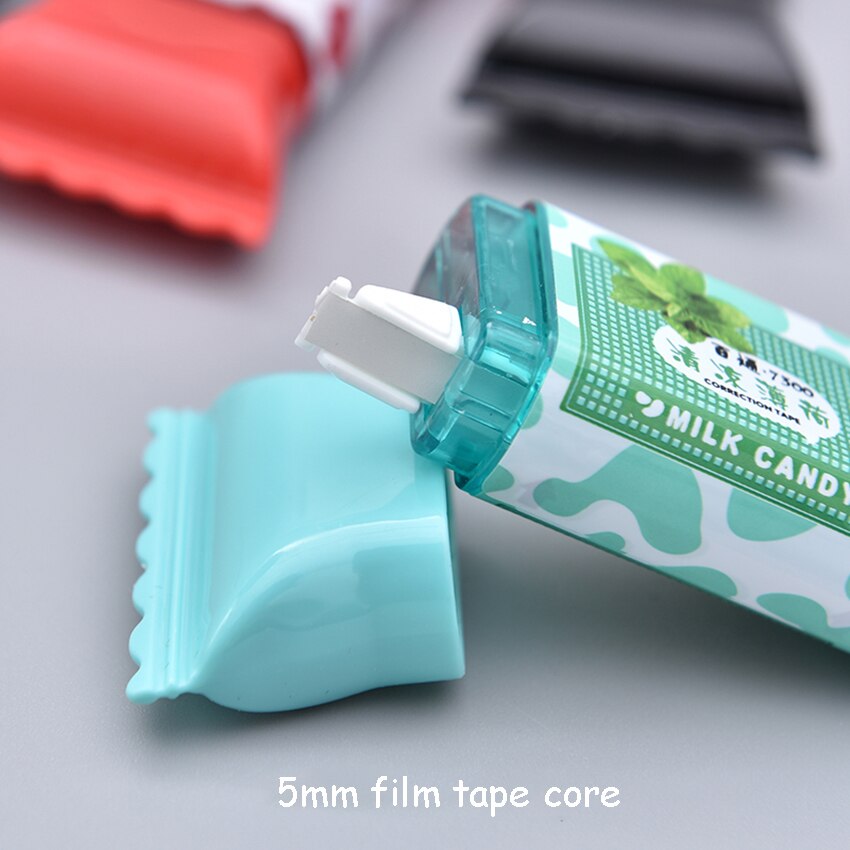 Sweet Candy Shape Correction Tape Students Corrector Stationery School Supplies Kids Correcting Tape 3.5M*5mm