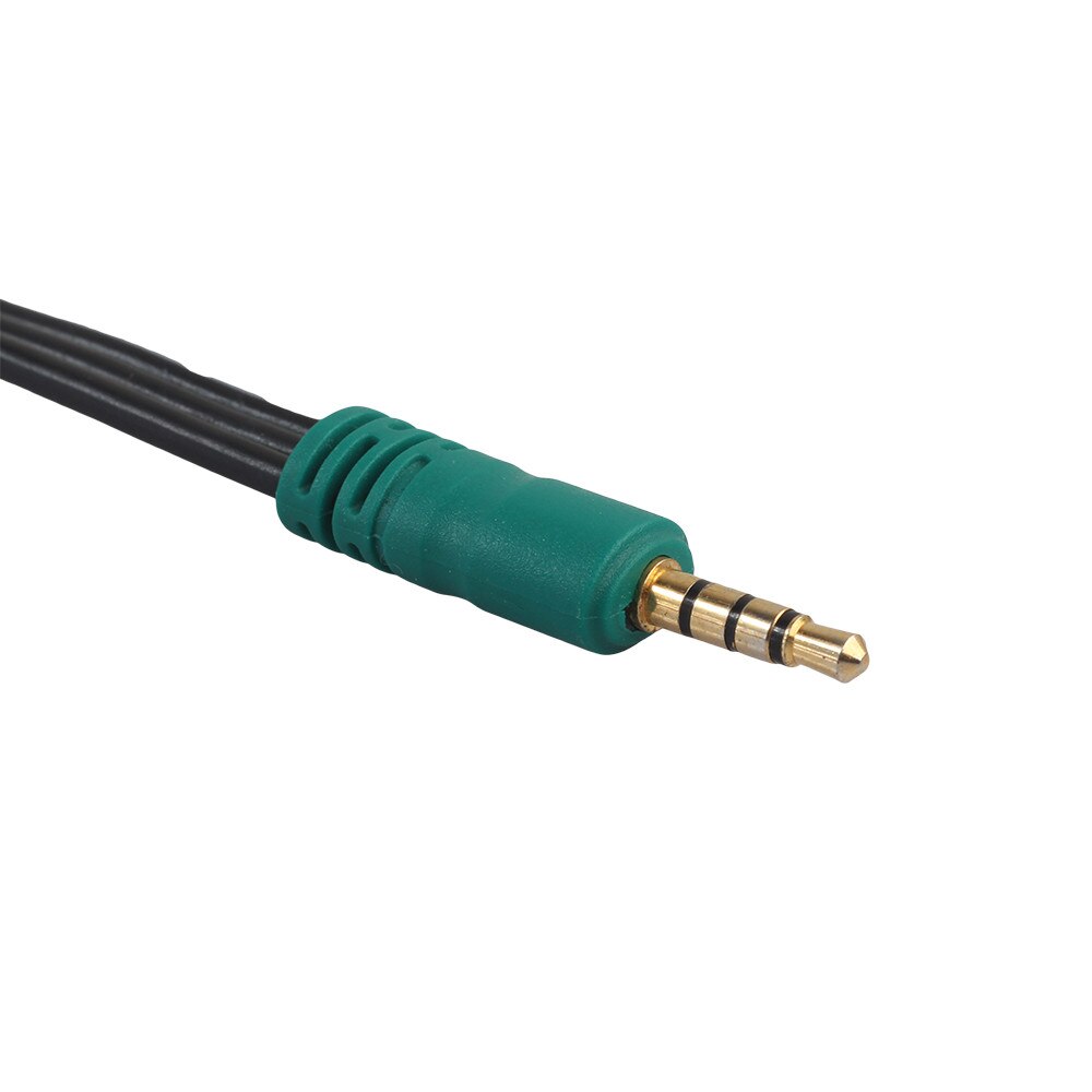Câble adaptateur 3.5mm AUX à RCA, composant vert bleu rouge YPbPr RCA, câbles de données, directe