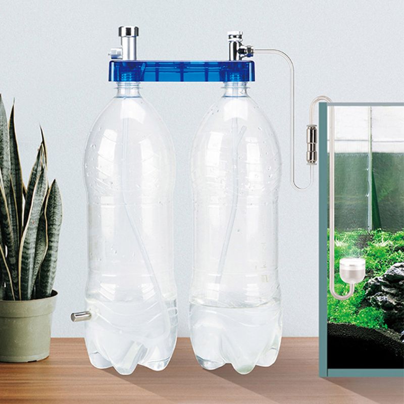 Diy CO2 Diffuser D501 Kit Geplant Aquarium Aquatic Landschapsarchitectuur CO2 Diffuser E5BB