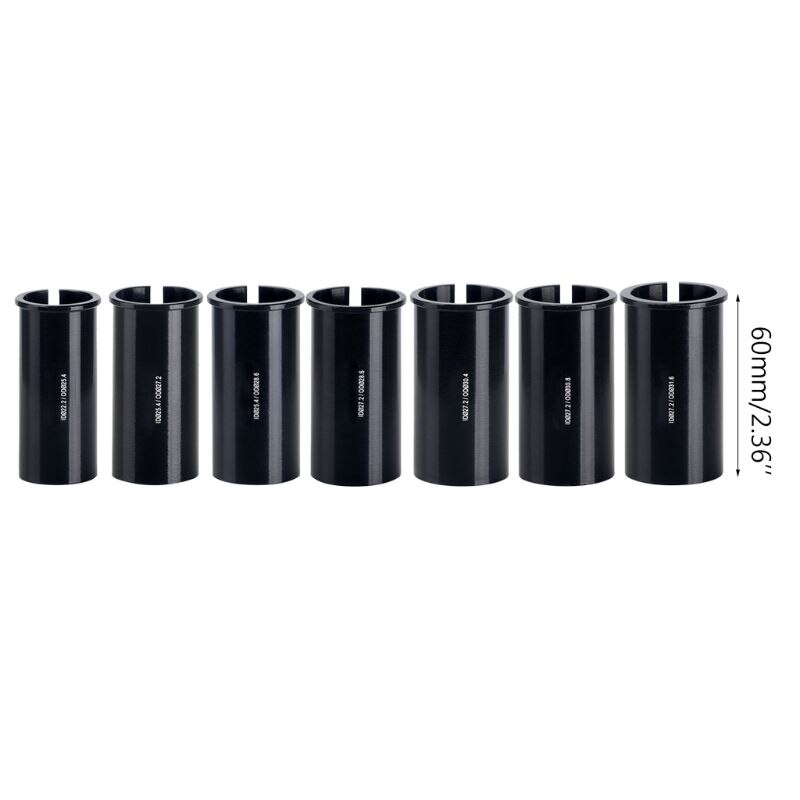 Aluminum Alloy Bicycle Seatpost Sleeve Convert Seat Post Tube Conversion Adapter 22.2/25.4/27.2/28.6/31.6mm