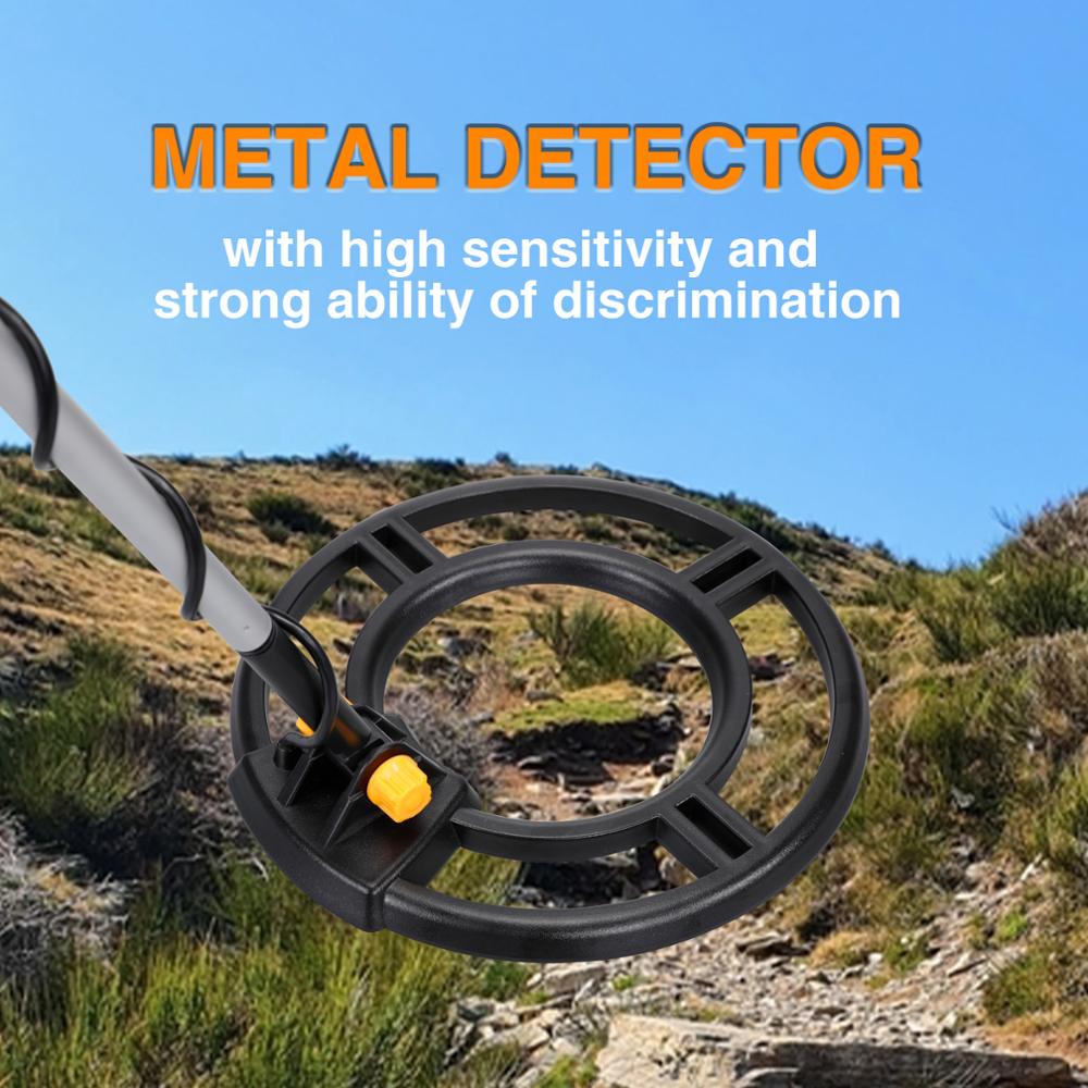 MD-4060 Metal Detector Underground Gold Detector High Accuracy Metal Finder Waterproof Search Coil Seeker Treasure