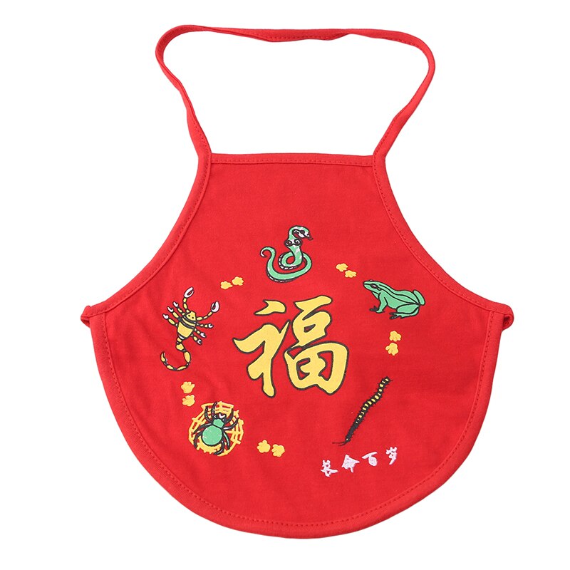 Chinese Klassieke Rode Buik Schort Geschikt Voor Pasgeboren Kleding Zomer 0-3 Jaar Oude Baby