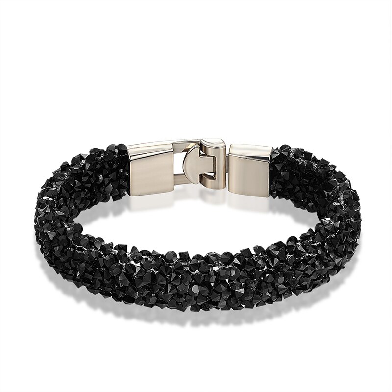 Janeyacy 10 Kleur Armband & Dames Armband Strass Armband Lady Charm Persoonlijkheid Pulsera mujer: TZ138