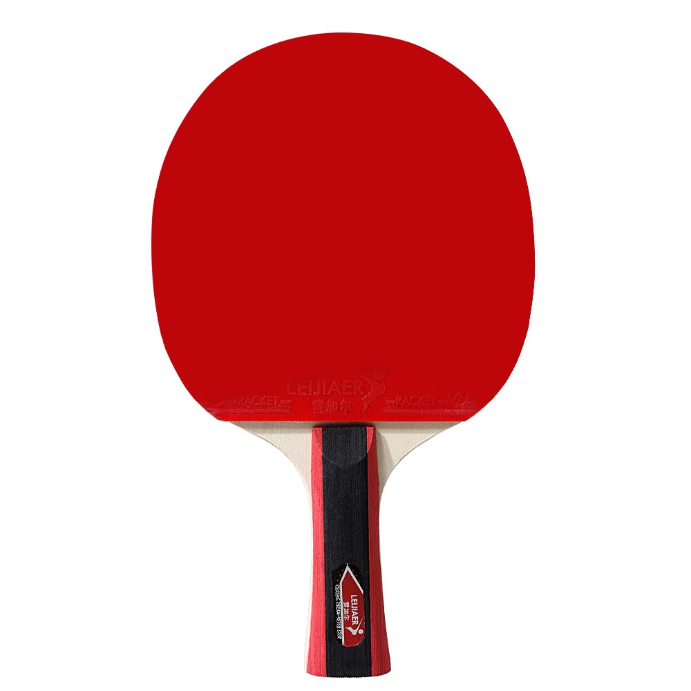 2 unids/lote raqueta de tenis de mesa, raqueta de doble cara, granos en mango largo, juego de raqueta de Ping Pong con bolsa de 3 bolas