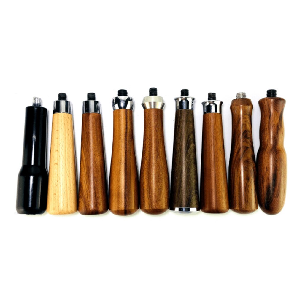 Træhåndtag filternet 54mm kaffe espressomaskine portafilter filterkurv til breville 870/875/808 mesh filter kaffegrej
