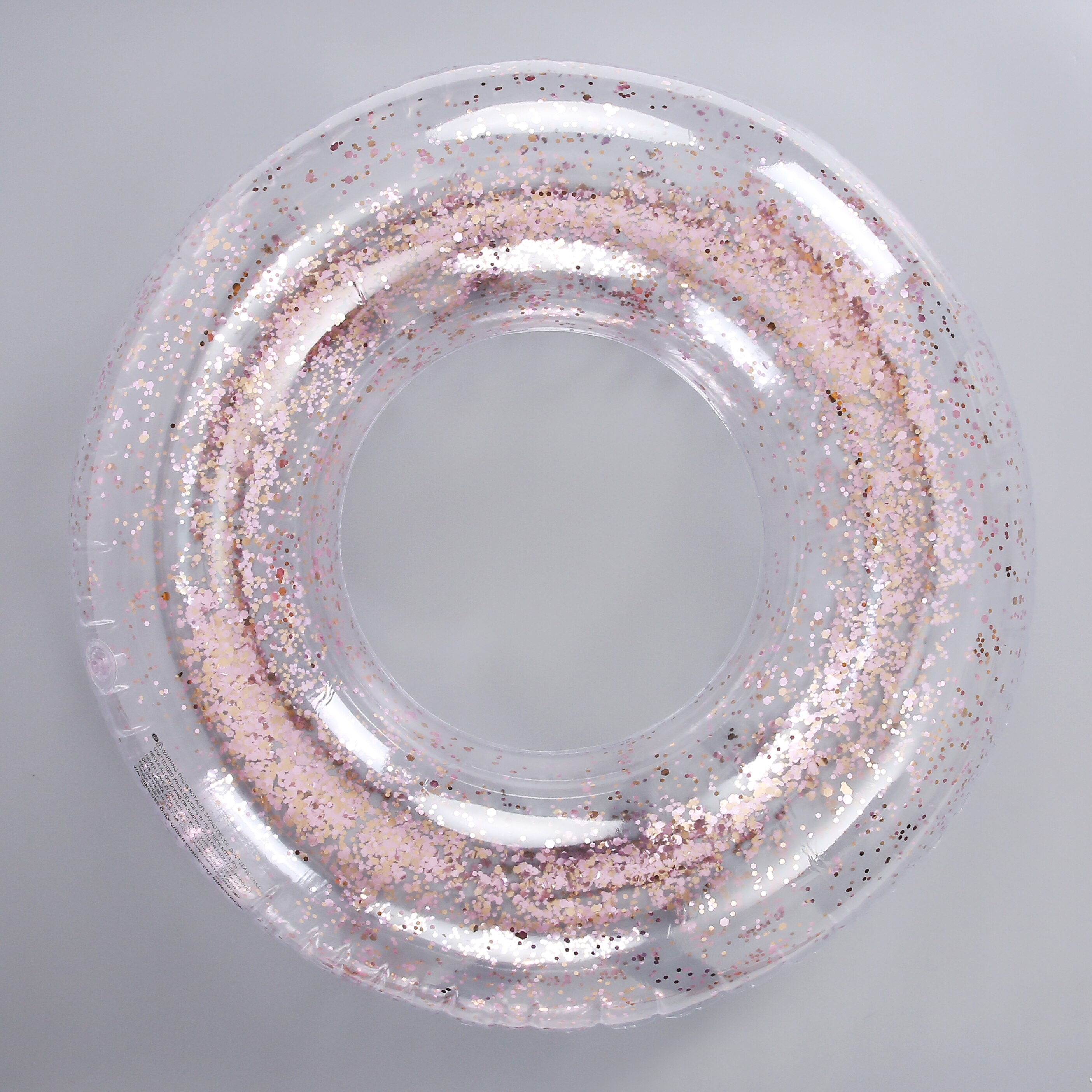 Inflatable Pool Rose Gold Glitter Swim Ring Swimming Tool Pool Life Buoy pool floats For Adult Pool