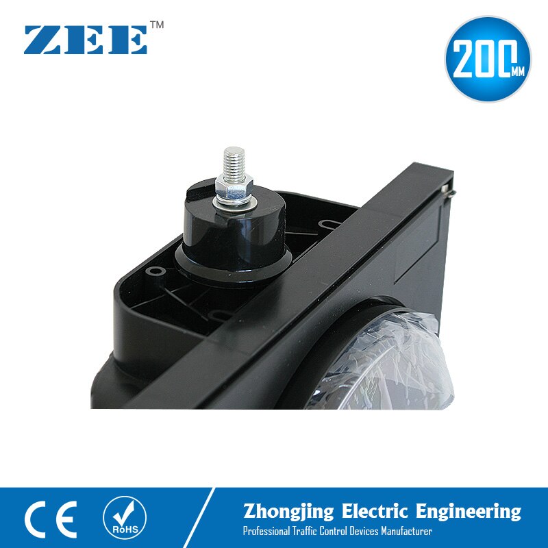 8inches 200mm LED Traffic Light Housing PC Plastic Traffic Light Parts IP65 Water Proof Housing Traffic Signal Accessories
