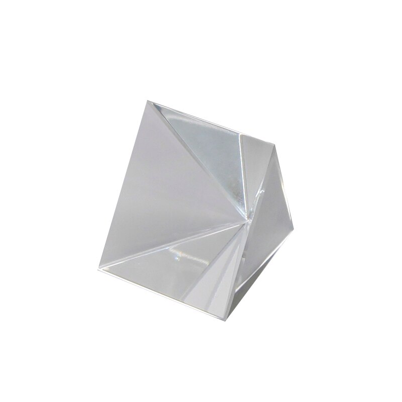 Egypt Pyramid Optical Prism K9 Glass 60mm Crystal Photography Triangle Light Guide Science Home decoration Teaching