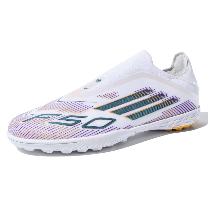 Original Männer Fußball Schuhe Professionelle TF/FG Jungen Fußball Schuhe Gras Indoor Training Kinder Unisex Rutschfeste Fußballplatz stiefel: YELLOW / 44