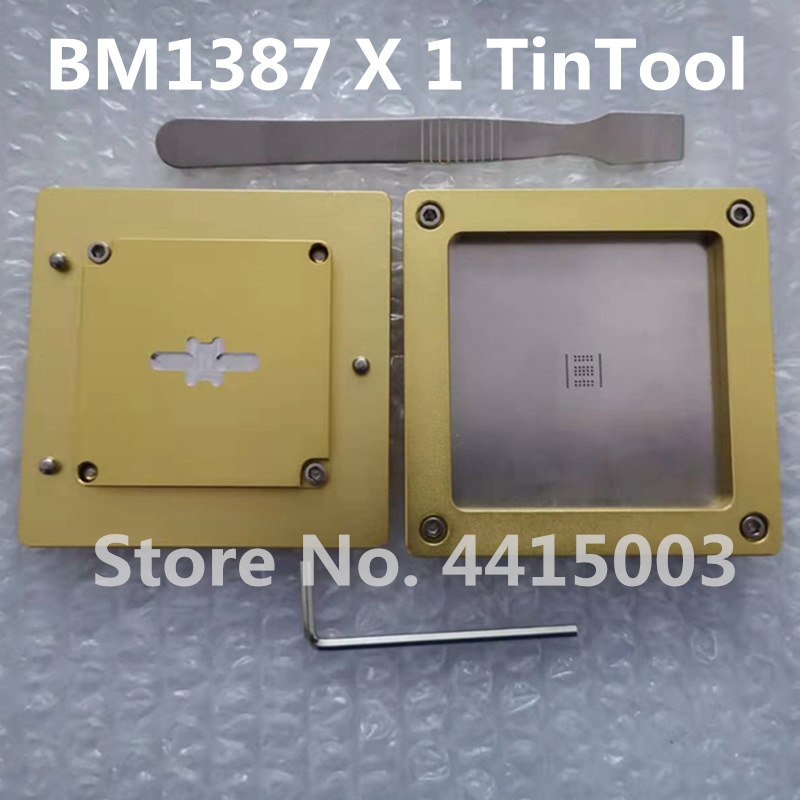 Plantilla oficial para Antminer S9 S11 S15 S17 S19 serie hashboard chip ASIC BM1387 BM1397 BM1485 herramienta de estaño para plantas