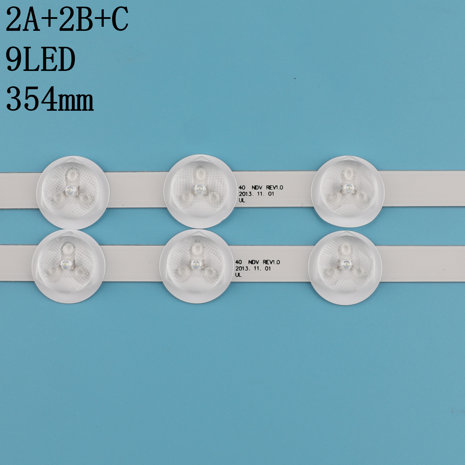 100%  led bakgrunnsbelysning stripe a / b / c type for  lg 39 ''  tv 39 flhy 168d ves 390 undc -01 ves 400 unds -02 39 pf 3025d 39 fhd-cnov lc -39 ld 145k