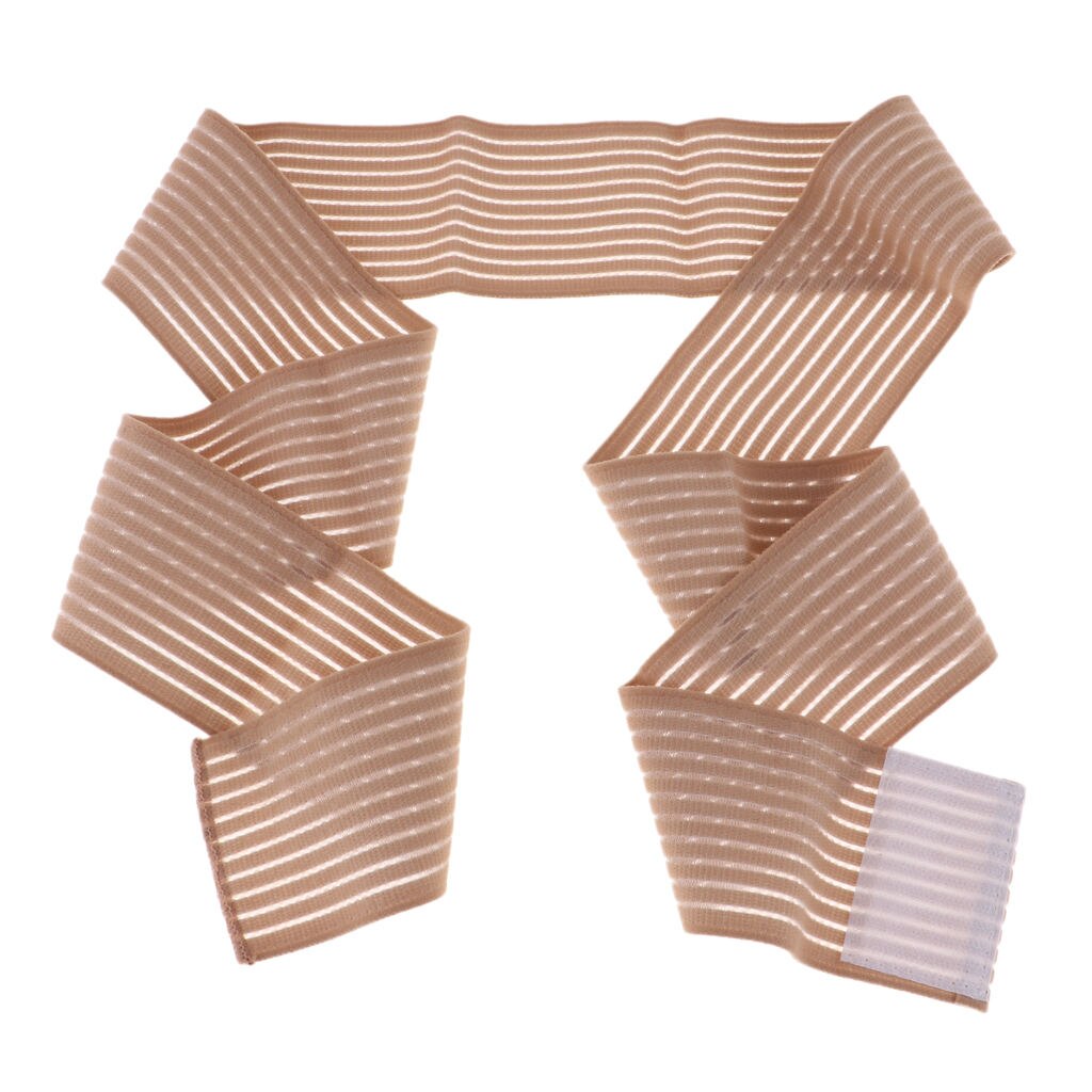 Compression Bandage Wraps, Elastic Straps Support Protector for Legs Thighs Knee Calf Leg Cyacling Climbing Trainning Access: Skin 180cm