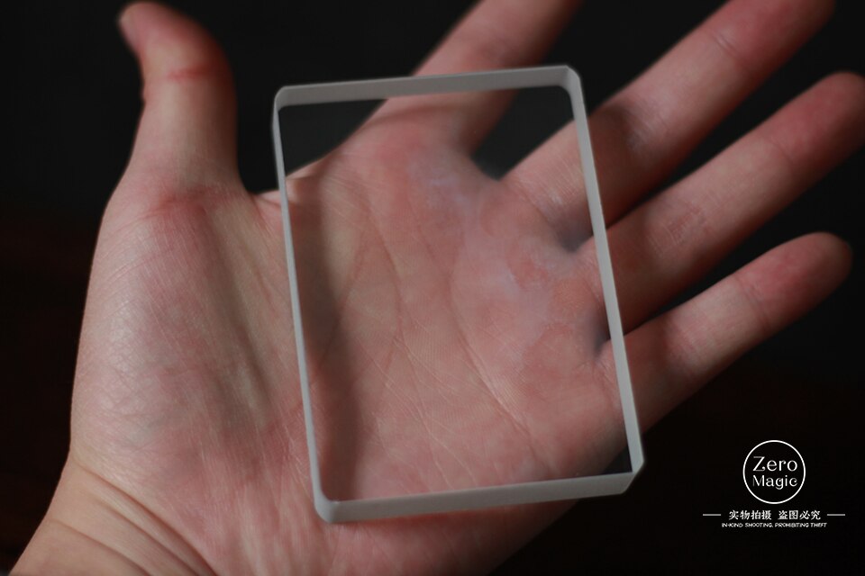 Omni Dek Glas Card Deck Ice Gebonden Goocheltrucs Close Up Card Illusion Accessoires Gimmick Teken Kaart om Clear Blok magie