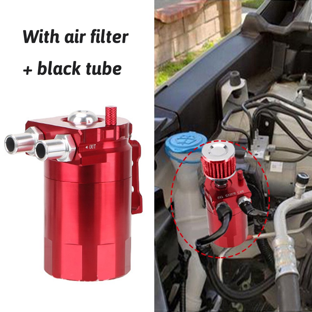 Kit de tanque de aceite con filtro de aire para coche, trampa de combustible, accesorios de piezas de automóviles