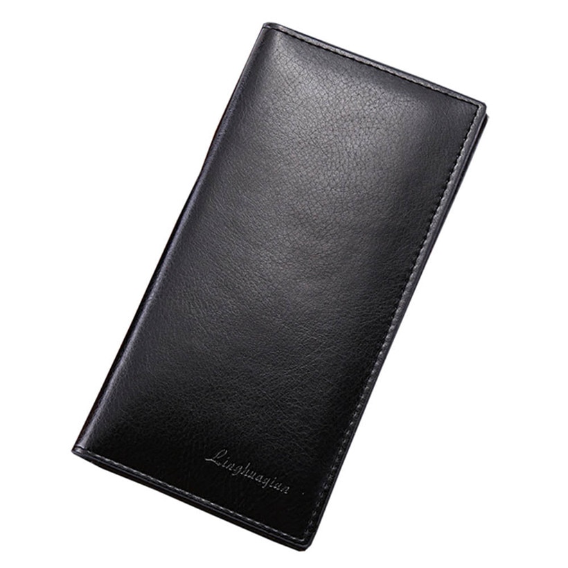 Man Wallet Men Coin Purse Business Credit Card Holder Organizer Luxury Leather Handbags Clutch Carteira