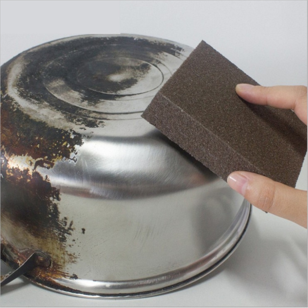 Nano Sponge Magic Eraser for Removing Rust Cleaning Cotton Emery Sponge Melamine Sponge Kitchen Supplies Descaling Clean Rub Pot