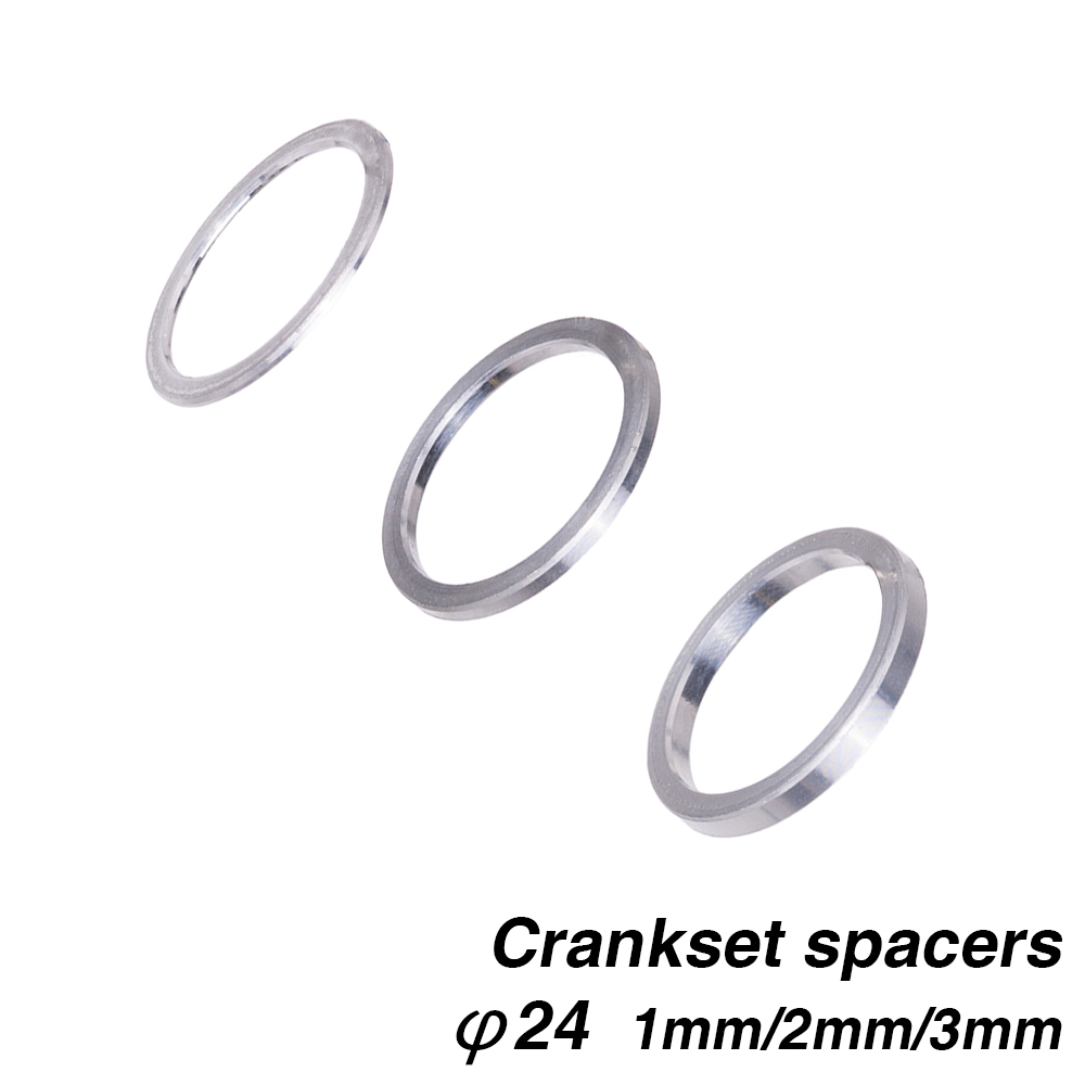 ZTTO Bodem Beugels accessoires wasmachine 1mm 2mm 3mm spacer voor Road mountainbike diameter 24mm Crankstel crankstel BB spacers