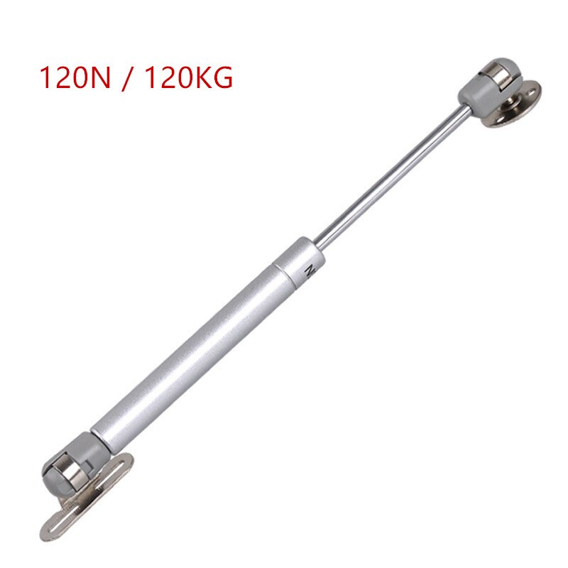 Support Rod 100N/10kg Copper Force Cabinet Door Lift Support Gas Strut Hydraulic Hinge Kitchen Cupboard Hinge Furniture Hardware: 120KG