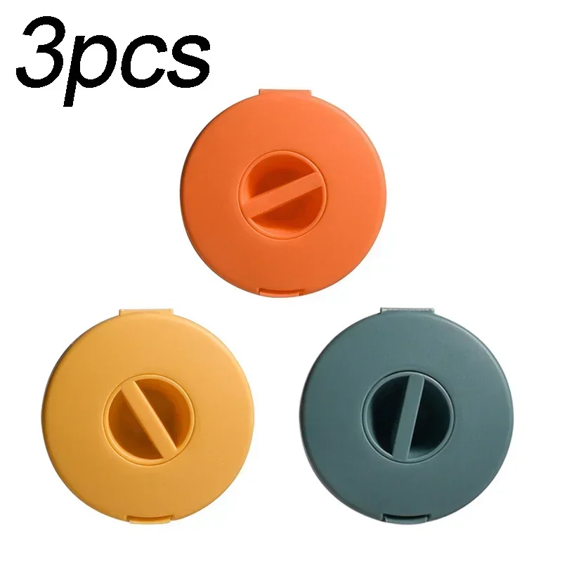 Retractable Portable Cable Organizer Flexible Cable Winder Wire Management Round Travel Wire Keeper Box for Wrapping Earphone: Brown