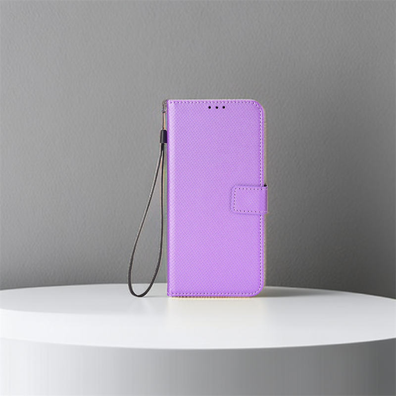 Telefondeksel til fairphone 5 , skinndeksel i årgang-stil til fairphone 5, fairphone 5- deksler, magnetisk lommebokdeksel med klapp: Lilla