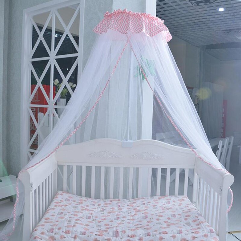 Baby Moskito Zelte Netting Krippe moskito net Sommer baby pflege Baldachin Palace Stil Neugeborenen zimmer zubehör BWZ004: BWZ004B