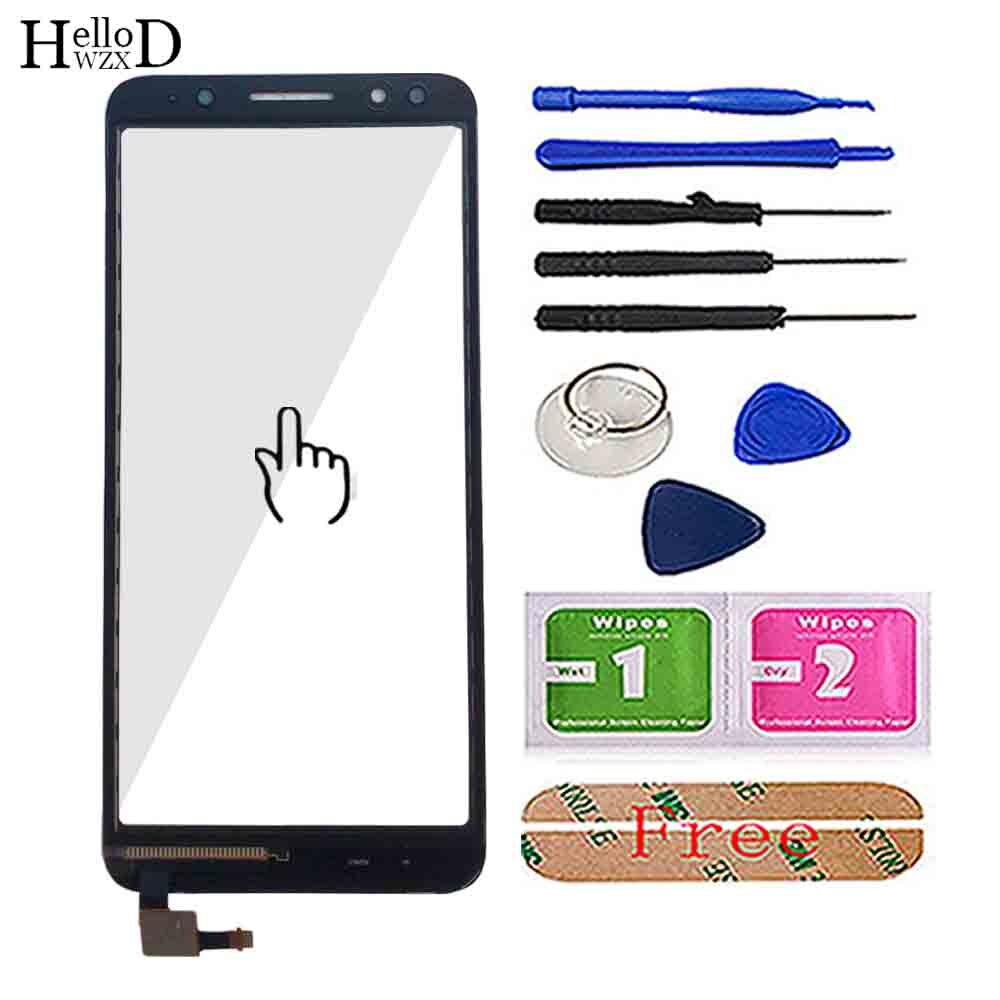 5.3 ''écran tactile Mobile pour Alcatel 1X 5059D 5059 écran tactile verre capteur panneau verre pour Alcatel 1X 5059D cellule outils